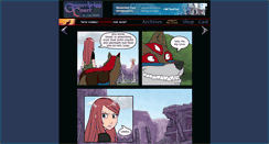 Desktop Screenshot of gunnerkrigg.com